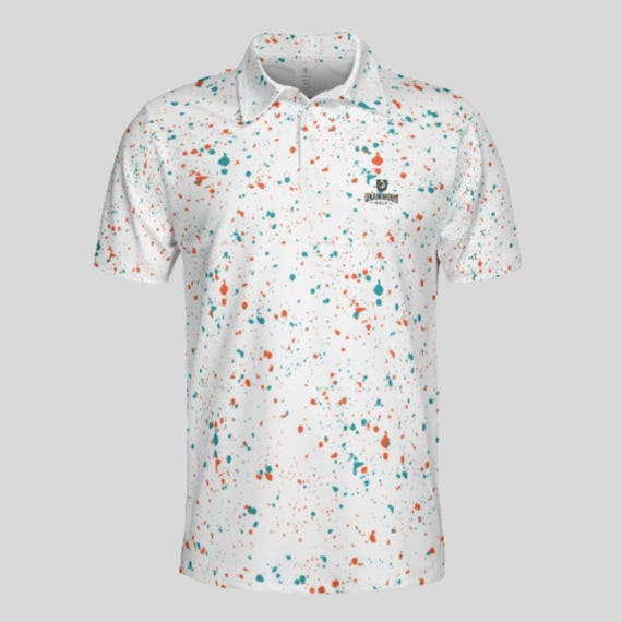 Men’s Golf Polo Shirt, 95% Bird-Eye Pique, 5 Spandex Slim Fit