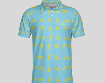 Men’s Golf Polo Shirt Moisture‑Wicking Performance UV Protection Slim Fit Breathable Short Sleeve Golf Top