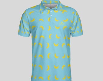 Men’s Golf Polo Shirt, Moisture-Wicking Performance with UV Protection