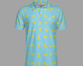 going bananas golf polo shirt