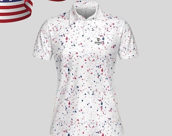 Women’s Golf Polo Shirt – Moisture-Wicking Performance Fabric, Breathable Quick-Dry Athletic Fit Ladies Golf Apparel