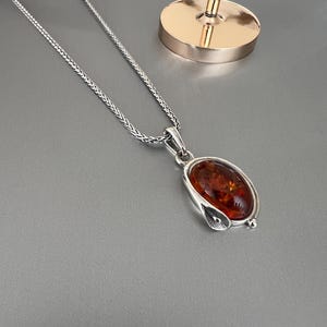 Naturel Amber Pendant-Unique Boho Gift-Gift for Mom-Naturel Healing Jewelry-Organic Gemstone Pendant-Amber Necklace-Genuine Amber Jewelry