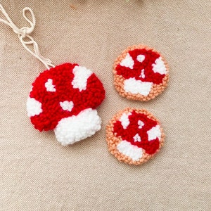Mushroom Car Coasters