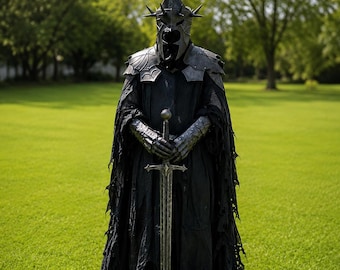 Black Nazgul Armor Costume, Dark Lord Full Body Armor Set, DARK Cosplay, Gothic Medieval Warrior Suit, Gothic Fantasy Ringwraith Costume