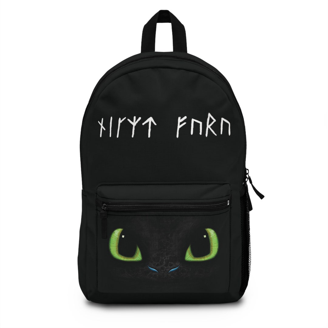 Toothless Backpack, Unisex, HTTYD, How to Train Your Dragon, Night Fury