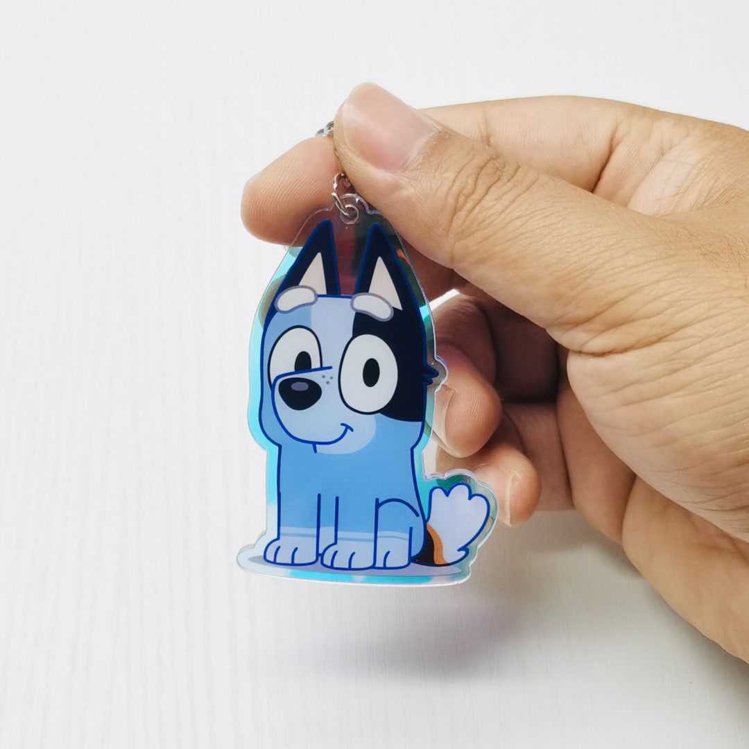 Bluey Heeler Family Inspired Keychain, Custom Gift Etsy