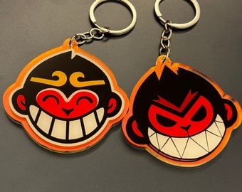Sun Wukong and Macaque Acrylic Keychains/Charms