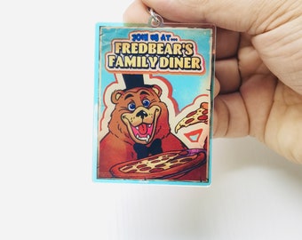 Fredbear's Family Diner Acrylic Keychain - Nostalgic Five Nights at Freddy's Charm