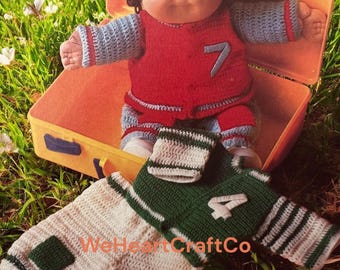 Crochet Pattern Doll Clothes Amigurumi Pattern PDF Download Beginner Friendly US Terminology