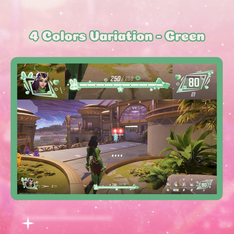 Matcha Overlay Rivals Blush Bunny Marvel Rivals Animated Stream Overlay | Twitch & Youtube - Etsy