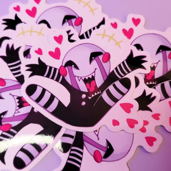 The Puppet Marionette FNAF 2.5 Inch Vinyl Stickers!