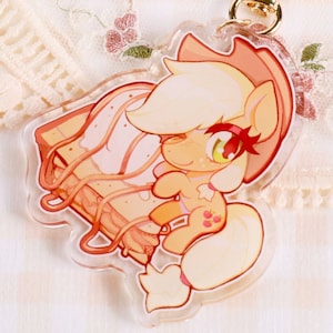 Apple Pie Applejack 3 Inch Glitter Charms!