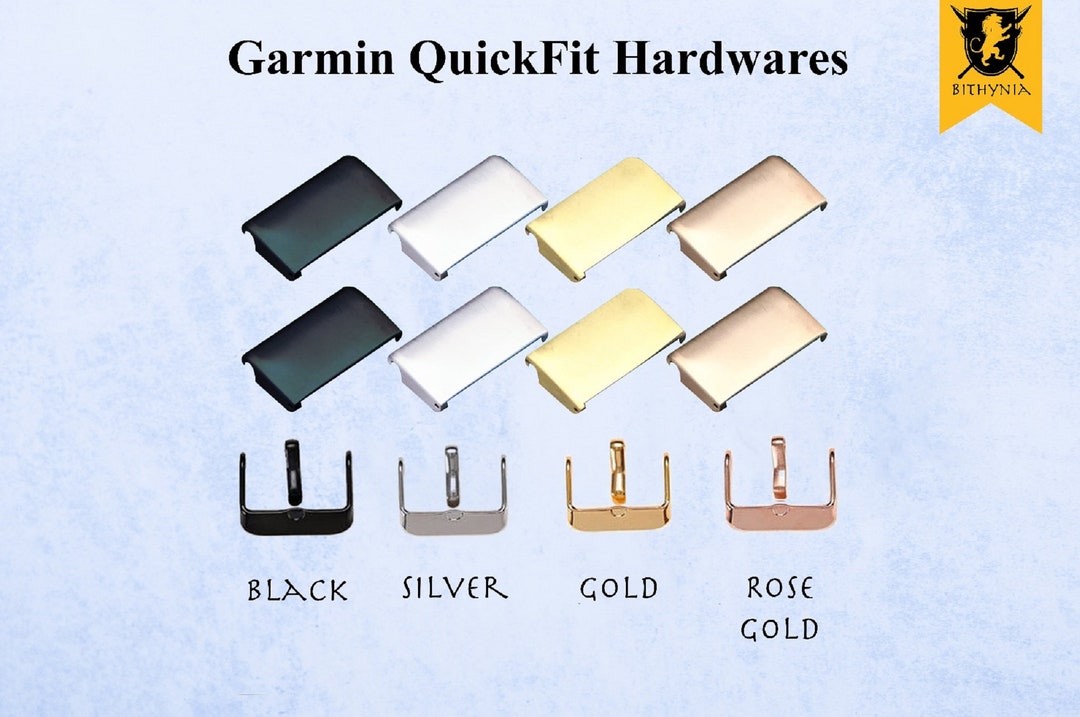Garmin Watch Adapter, Garmin Quickfit Metal Connector for All Models