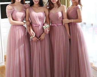 Function special Off the Shoulder Long Bridesmaid Dresses customized dress for women