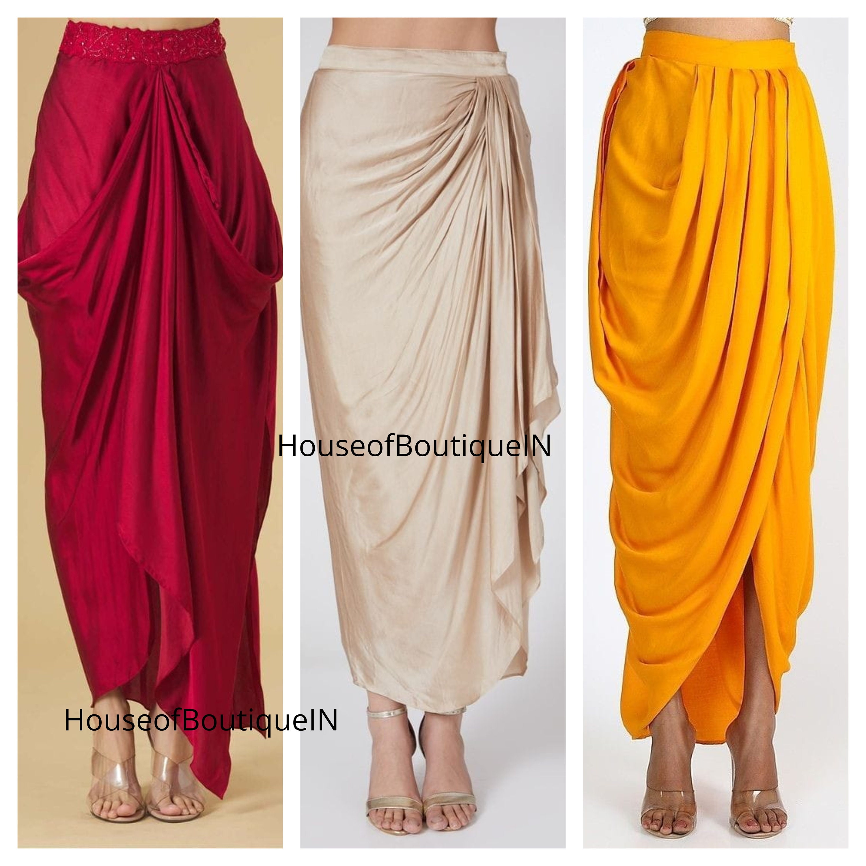 Soft Maxi Dhoti Skirt for Saree Suit Lehenga Skirt Plus Size Drape Slit Skirt Pants Dhoti Comfortable Indian Traditional Dhoti Pant Etsy