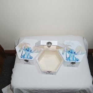 Caja amantes punto hexagonal
