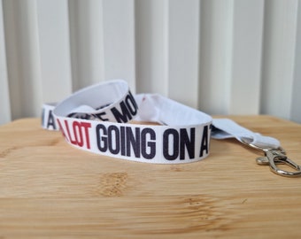 A Lot Going on at The Moment Lanyard | Taylor Inspired | Work Concert Office Lanyard