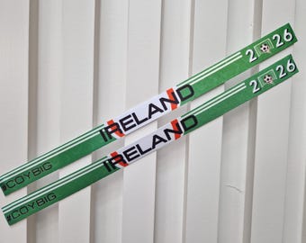 Ireland World Cup 2026 Wristband | #COYBIG | Football Fan Gift | Irish Supporter Bracelet | Come On You Boys In Green | Made in Dublin
