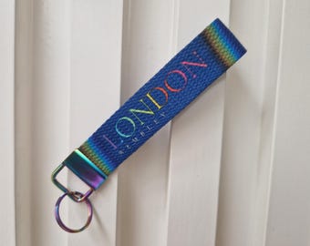 Rainbow Wristlet Key Chain | Keepsake Wembley London 2025