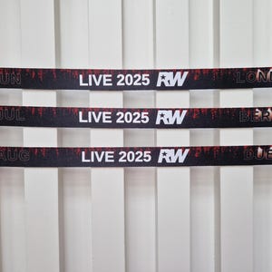 Konzert inspiriertes Armband | Live 2025 Armband | Konzert Armband | Konzert Überraschungskarte