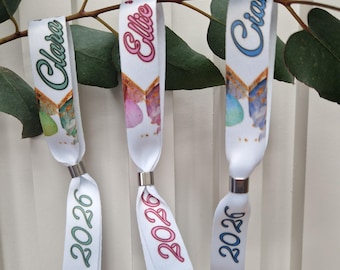 Communion Wristbands – Festival Style Party Favours | Personalised First Holy Communion Keepsake | Guest Wristbands