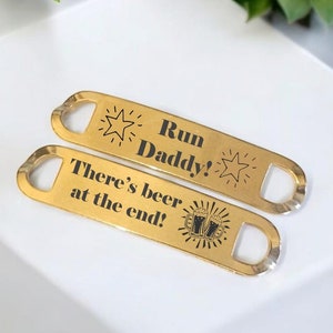 Personalised Shoe Tags, Custom Shoelaces Tags,Running Shoe Tags, Customized Shoe Tag,Metal Shoe Lace Charm,Cross Country Gift,Marathon Gift