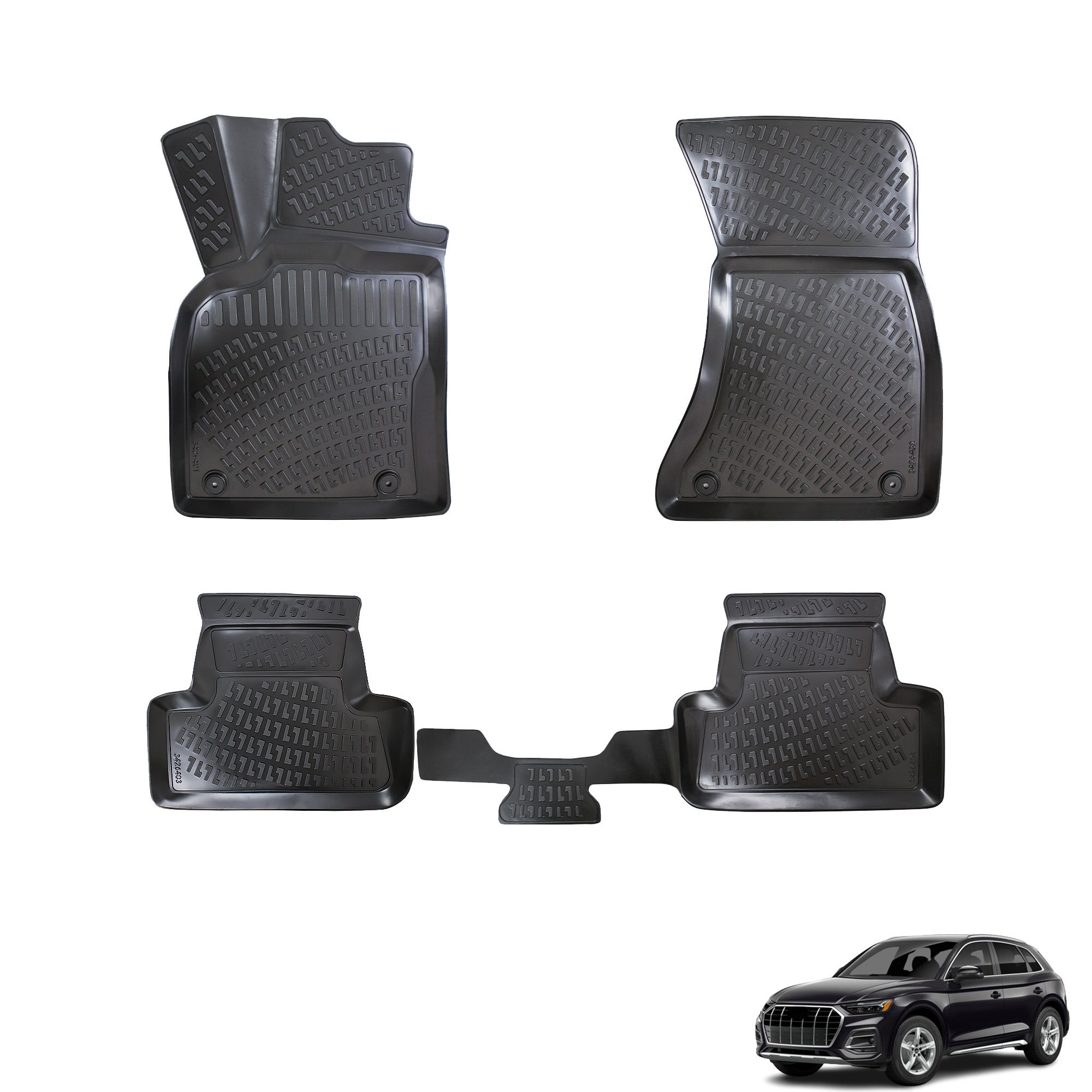 2018 Audi Q5 Rubber Floor Mats Factory Outlet tecnico