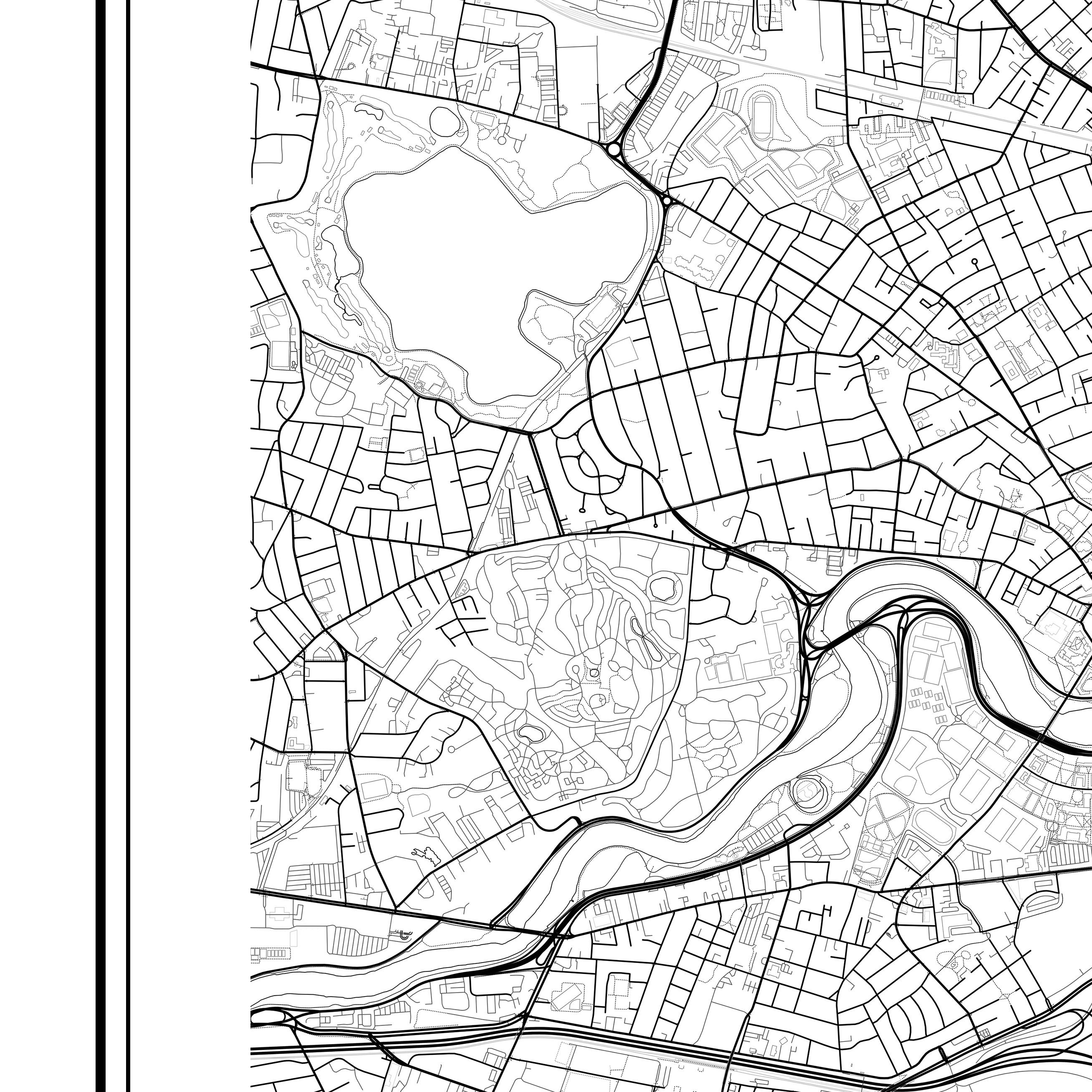 Instant Download Cambridge Massachusetts Map Print Cambridge Poster Digital Map Cambridge