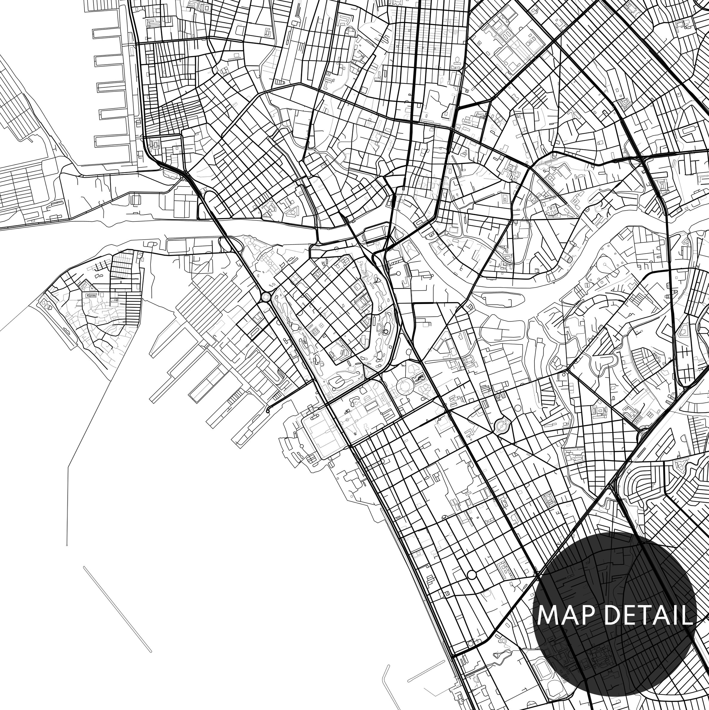 Instant Download Manila Map Print Manila Map Poster Digital Map Durban ...