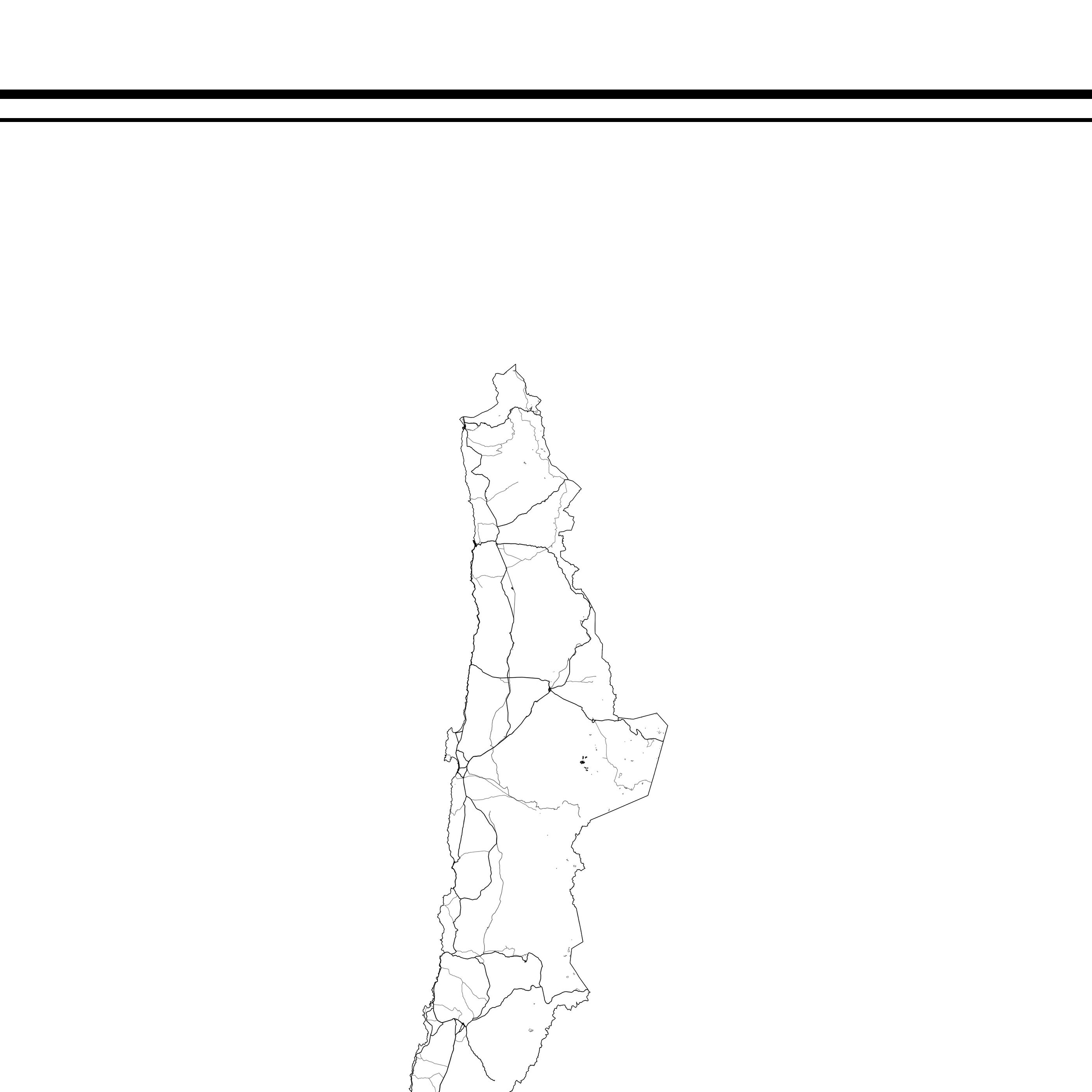 Chile Map Print Download Chile Map Poster Printable Chile Map Digital Chile Black and White Map ...