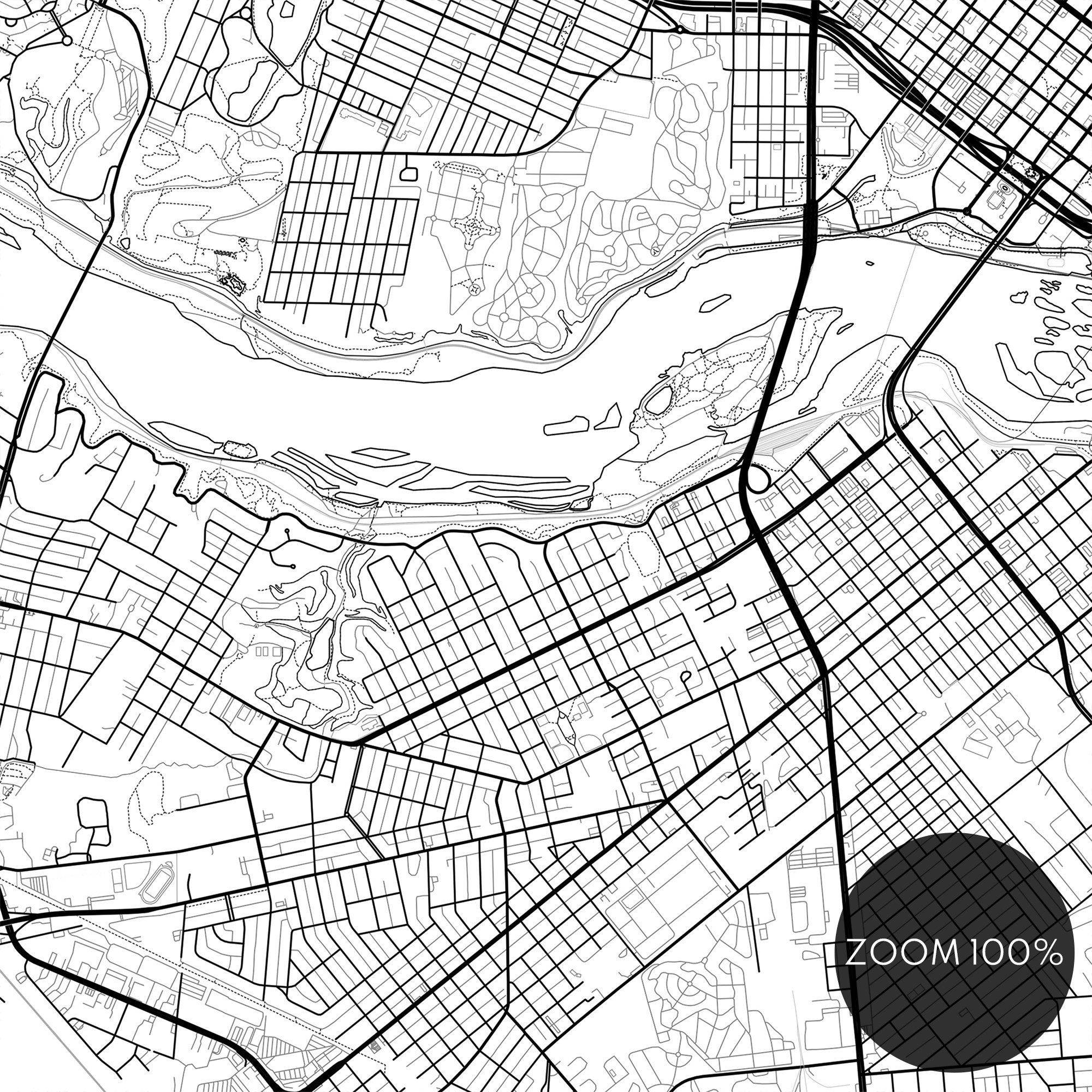 Richmond Map Print Richmond Virginia Map Poster Download Richmond ...