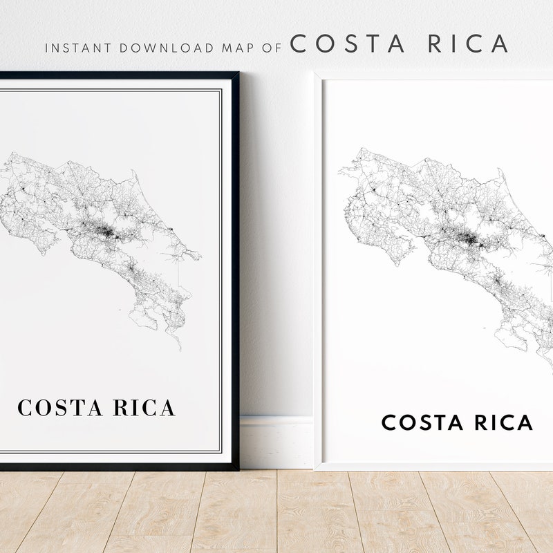 Costa Rica Poster - Etsy