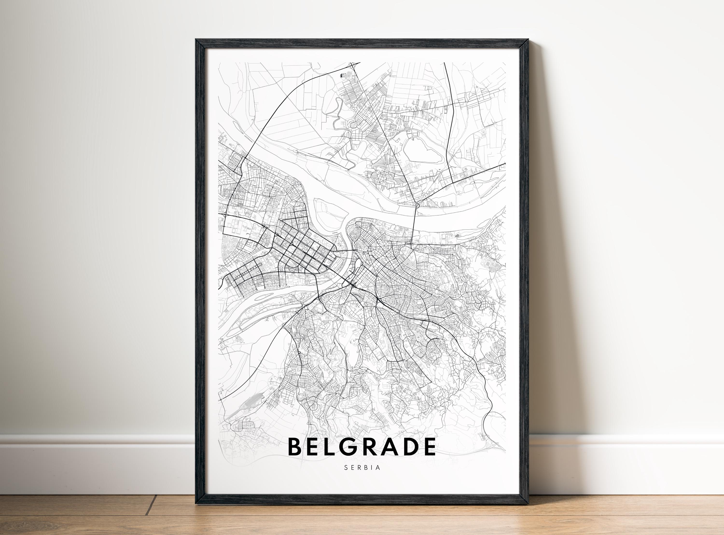 Belgrade Poster - Etsy