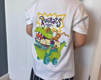 Rugrats tshirt, Kid’s Vintage Design Tshirt, Rugrats Reptar, 90s, Cartoon, Kid’s TV, Children’s Graphic Tee