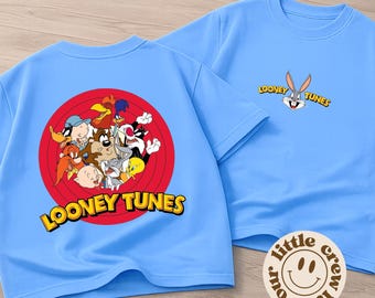 Children’s Looney Tunes T-Shirt, Short Sleeve, T-Shirt, TV, Bugs Bunny, Cartoon, Kid’s Graphic Tee, 90’s, Nostalgia