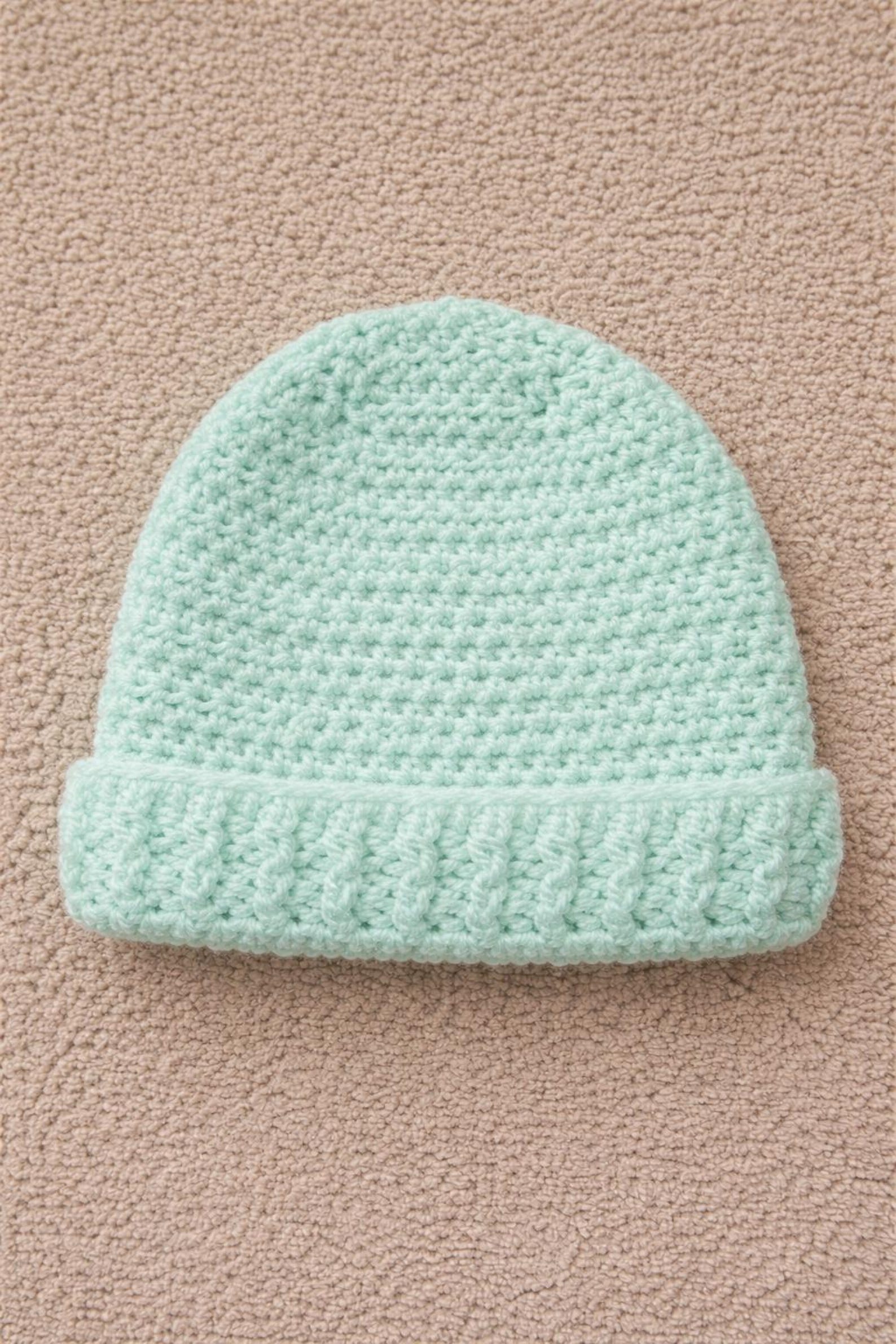 Baby Hat Crochet Pattern | Easy Beginner Beanie (digital PDF Download ...
