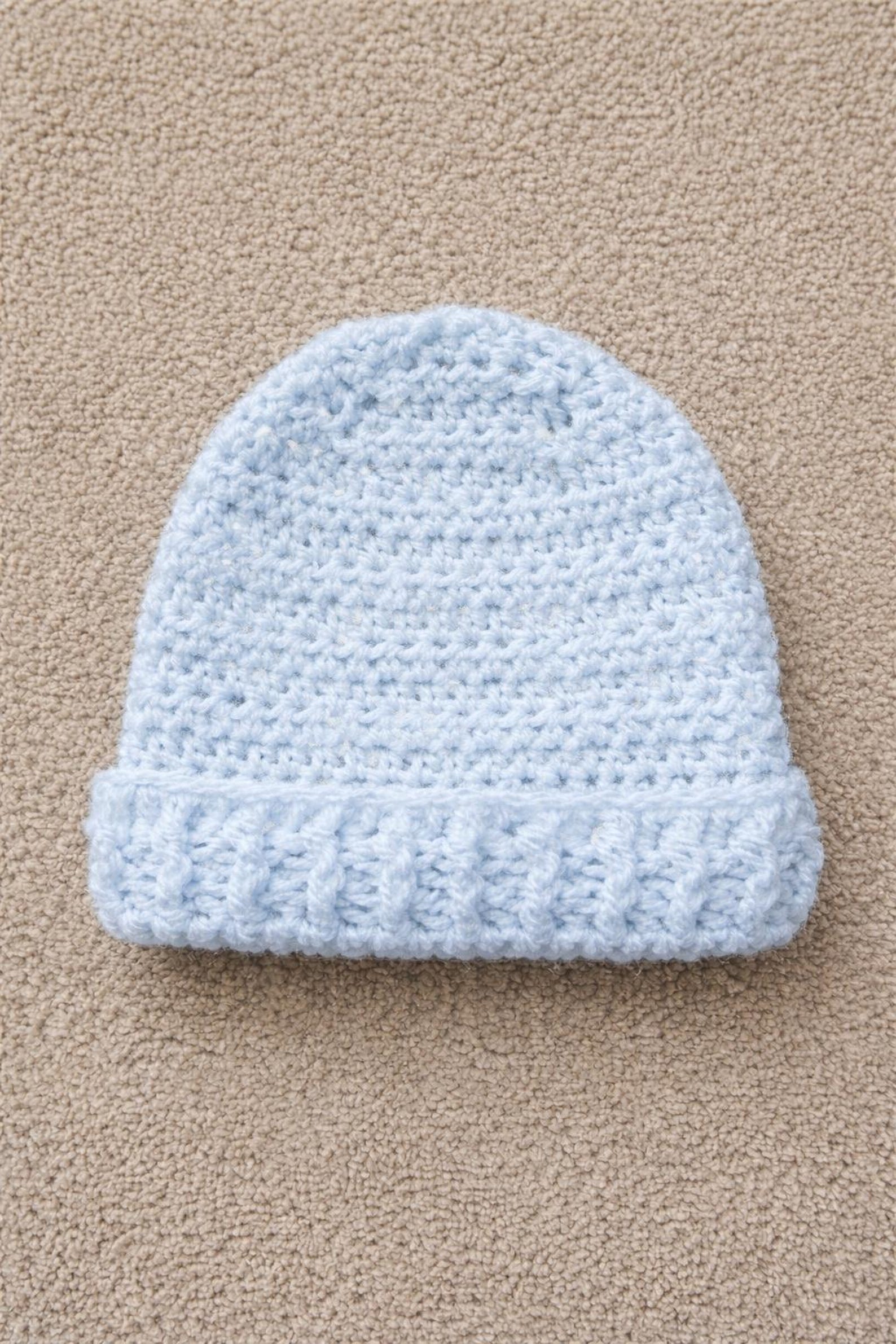 Baby Hat Crochet Pattern | Easy Beginner Beanie (digital PDF Download ...