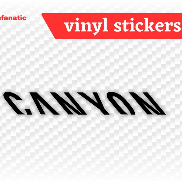 Canyon Sticker / Vinyl Sticker