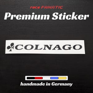 Adesivo in vinile Colnago: adesivo con logo ciclistico di alta qualità per bici, auto e motociclette