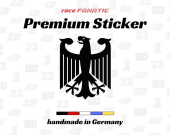 Federal Eagle Sticker – Germany Eagle Sticker – Car Rear Window Vinyl Decal