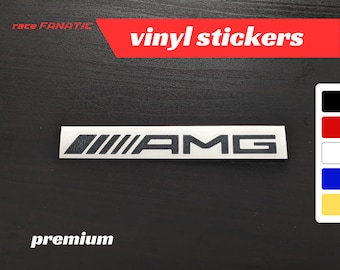 AMG Logo Mercedes Benz Autocollant Vinyle Autocollant Voiture Moto