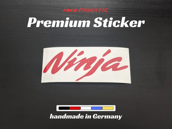 Kawasaki Ninja Premium Motorcycle Decal - High-quality Vinyl