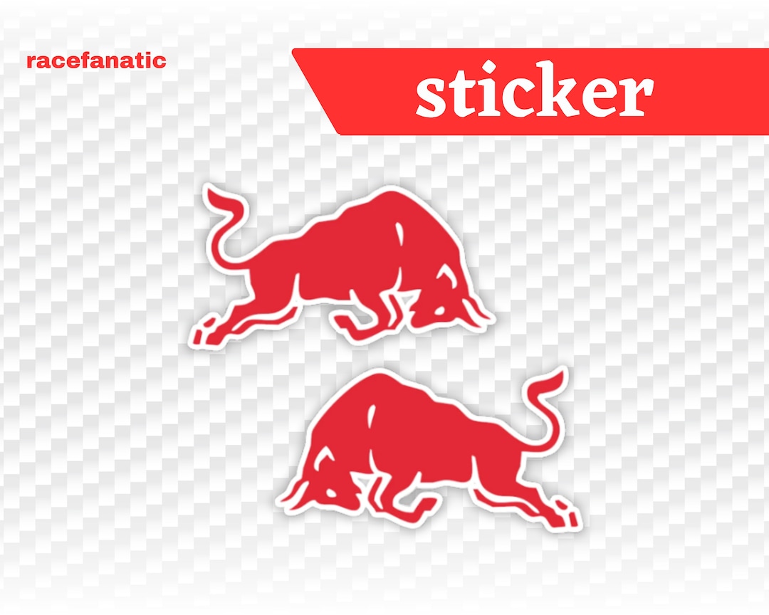 Red Bull Stickers / Stickers Etsy