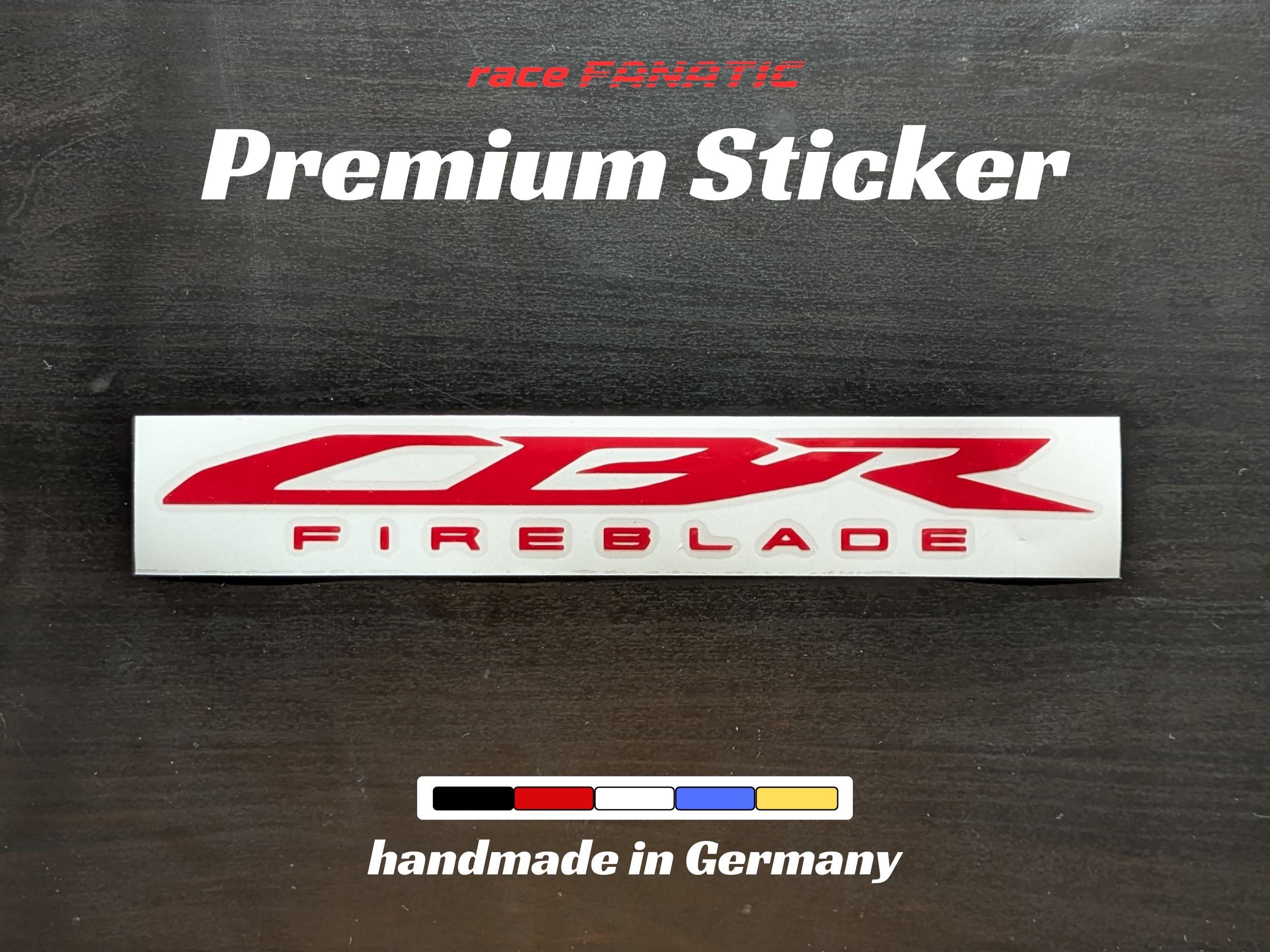 Honda CBR Fireblade Motorcycle Premium Vinyl Decal Sticker for Cars and Bikes