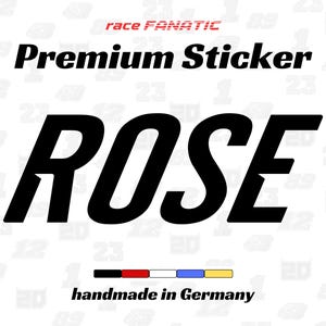 Rose Bicycle Frame Decal: Waterproof Sticker for Cycling Enthusiasts Bike Customization