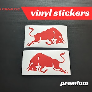 Holographic Red Bull Stickers