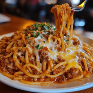 One-Pot Taco Spaghetti Recipe – Printable | Easy & Cheesy Dinner Idea PDF