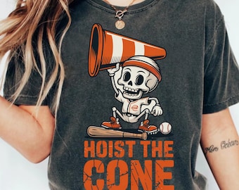 Hoist The Cone : Pirates Hoist The Cone - Funny Skeleton Saying Baseball, Fan Humor Baseball Lover, Transparent PNG, SVG Digital Download