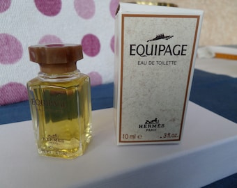 Miniature of Hermès Perfume: &quot;Equipage&quot; d&#39;Hermès EDT 10 ml. Great Classic of Hermès