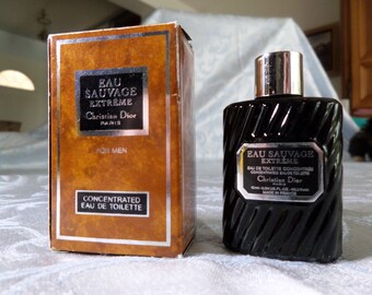 Miniature Perfume "Eau Sauvage Extrême de Dior", concentrated EDT of the famous perfume: 10 ml